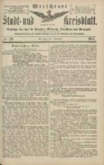 Wreschener Stadt und Kreisblatt: amtlicher Anzeiger für Wreschen, Miloslaw, Strzalkowo und Umgegend 1904.11.01 Nr128