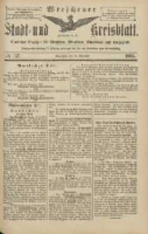 Wreschener Stadt und Kreisblatt: amtlicher Anzeiger für Wreschen, Miloslaw, Strzalkowo und Umgegend 1904.11.24 Nr137