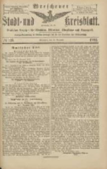 Wreschener Stadt und Kreisblatt: amtlicher Anzeiger für Wreschen, Miloslaw, Strzalkowo und Umgegend 1904.11.29 Nr139