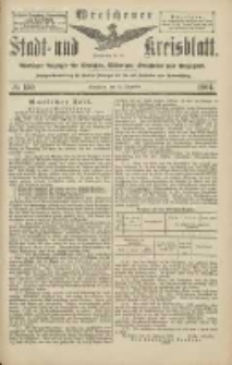 Wreschener Stadt und Kreisblatt: amtlicher Anzeiger für Wreschen, Miloslaw, Strzalkowo und Umgegend 1904.12.24 Nr150