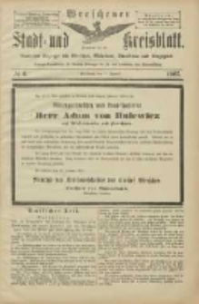 Wreschener Stadt und Kreisblatt: amtlicher Anzeiger für Wreschen, Miloslaw, Strzalkowo und Umgegend 1905.01.14 Nr6