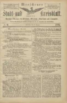 Wreschener Stadt und Kreisblatt: amtlicher Anzeiger für Wreschen, Miloslaw, Strzalkowo und Umgegend 1905.01.24 Nr10