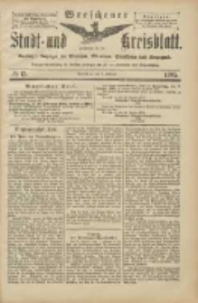 Wreschener Stadt und Kreisblatt: amtlicher Anzeiger für Wreschen, Miloslaw, Strzalkowo und Umgegend 1905.02.04 Nr15