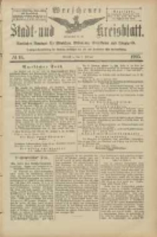 Wreschener Stadt und Kreisblatt: amtlicher Anzeiger f&uuml;r Wreschen, Miloslaw, Strzalkowo und Umgegend 1905.02.07 Nr16