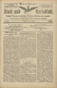 Wreschener Stadt und Kreisblatt: amtlicher Anzeiger f&uuml;r Wreschen, Miloslaw, Strzalkowo und Umgegend 1905.02.28 Nr25