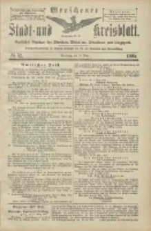 Wreschener Stadt und Kreisblatt: amtlicher Anzeiger für Wreschen, Miloslaw, Strzalkowo und Umgegend 1905.03.16 Nr32