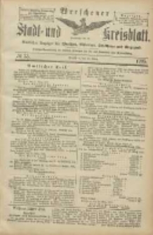 Wreschener Stadt und Kreisblatt: amtlicher Anzeiger für Wreschen, Miloslaw, Strzalkowo und Umgegend 1905.03.23 Nr35