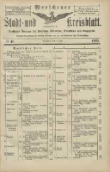Wreschener Stadt und Kreisblatt: amtlicher Anzeiger für Wreschen, Miloslaw, Strzalkowo und Umgegend 1905.04.04 Nr40