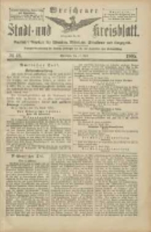Wreschener Stadt und Kreisblatt: amtlicher Anzeiger für Wreschen, Miloslaw, Strzalkowo und Umgegend 1905.04.18 Nr46