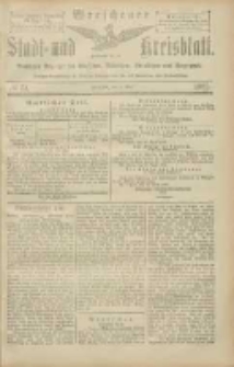 Wreschener Stadt und Kreisblatt: amtlicher Anzeiger f&uuml;r Wreschen, Miloslaw, Strzalkowo und Umgegend 1905.05.02 Nr51