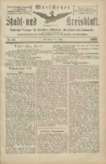 Wreschener Stadt und Kreisblatt: amtlicher Anzeiger f&uuml;r Wreschen, Miloslaw, Strzalkowo und Umgegend 1905.05.06 Nr53
