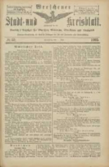 Wreschener Stadt und Kreisblatt: amtlicher Anzeiger für Wreschen, Miloslaw, Strzalkowo und Umgegend 1905.05.11 Nr55