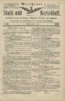 Wreschener Stadt und Kreisblatt: amtlicher Anzeiger f&uuml;r Wreschen, Miloslaw, Strzalkowo und Umgegend 1905.06.15 Nr69