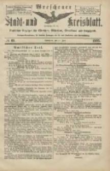 Wreschener Stadt und Kreisblatt: amtlicher Anzeiger für Wreschen, Miloslaw, Strzalkowo und Umgegend 1905.06.15 Nr69