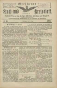 Wreschener Stadt und Kreisblatt: amtlicher Anzeiger für Wreschen, Miloslaw, Strzalkowo und Umgegend 1905.06.29 Nr75