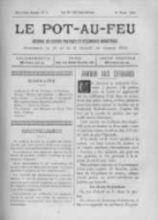 Le Pot-au-feu: journal de cuisine pratique et d'economie domestique. 1894 An.2 No.6