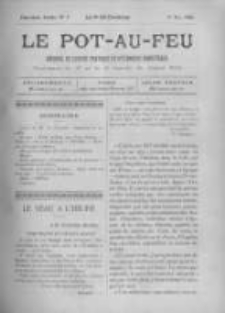 Le Pot-au-feu: journal de cuisine pratique et d'economie domestique. 1894 An.2 No.9