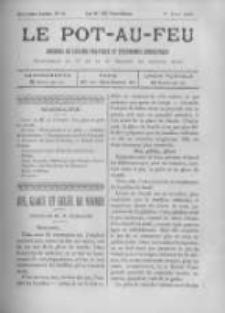 Le Pot-au-feu: journal de cuisine pratique et d'economie domestique. 1894 An.2 No.15
