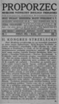 Proporzec: miesięcznik poświęcony ideologji strzeleckiej. 1927 R.2 nr3