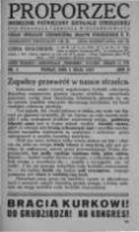 Proporzec: miesięcznik poświęcony ideologji strzeleckiej. 1927 R.2 nr5