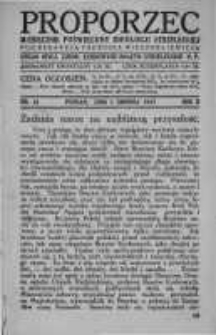 Proporzec: miesięcznik poświęcony ideologji strzeleckiej. 1927 R.2 nr12