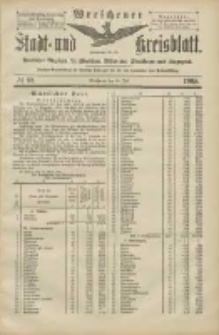 Wreschener Stadt und Kreisblatt: amtlicher Anzeiger für Wreschen, Miloslaw, Strzalkowo und Umgegend 1905.07.29 Nr88
