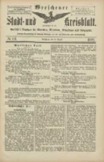 Wreschener Stadt und Kreisblatt: amtlicher Anzeiger für Wreschen, Miloslaw, Strzalkowo und Umgegend 1905.08.26 Nr101