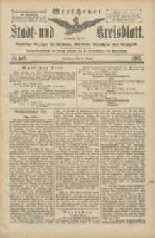 Wreschener Stadt und Kreisblatt: amtlicher Anzeiger für Wreschen, Miloslaw, Strzalkowo und Umgegend 1905.08.29 Nr102