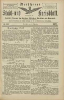 Wreschener Stadt und Kreisblatt: amtlicher Anzeiger für Wreschen, Miloslaw, Strzalkowo und Umgegend 1905.09.16 Nr110