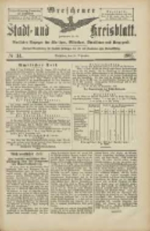 Wreschener Stadt und Kreisblatt: amtlicher Anzeiger für Wreschen, Miloslaw, Strzalkowo und Umgegend 1905.09.26 Nr114