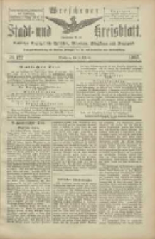 Wreschener Stadt und Kreisblatt: amtlicher Anzeiger für Wreschen, Miloslaw, Strzalkowo und Umgegend 1905.10.14 Nr122