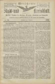 Wreschener Stadt und Kreisblatt: amtlicher Anzeiger f&uuml;r Wreschen, Miloslaw, Strzalkowo und Umgegend 1905.11.04 Nr131