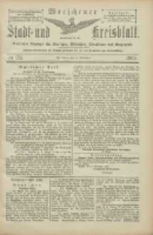 Wreschener Stadt und Kreisblatt: amtlicher Anzeiger für Wreschen, Miloslaw, Strzalkowo und Umgegend 1905.11.14 Nr135