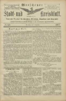 Wreschener Stadt und Kreisblatt: amtlicher Anzeiger f&uuml;r Wreschen, Miloslaw, Strzalkowo und Umgegend 1905.12.05 Nr143