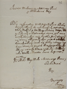 Listy NN do Jana Szembeka