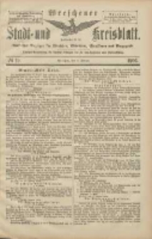 Wreschener Stadt und Kreisblatt: amtlicher Anzeiger f&uuml;r Wreschen, Miloslaw, Strzalkowo und Umgegend 1906.02.15 Nr19