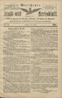 Wreschener Stadt und Kreisblatt: amtlicher Anzeiger für Wreschen, Miloslaw, Strzalkowo und Umgegend 1906.03.08 Nr28