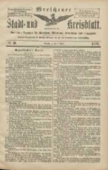 Wreschener Stadt und Kreisblatt: amtlicher Anzeiger für Wreschen, Miloslaw, Strzalkowo und Umgegend 1906.04.05 Nr40