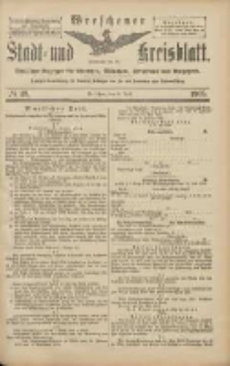 Wreschener Stadt und Kreisblatt: amtlicher Anzeiger für Wreschen, Miloslaw, Strzalkowo und Umgegend 1906.04.28 Nr49