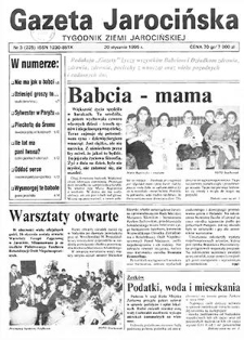 Gazeta Jarocińska 1995.01.20 Nr3(225)