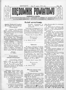 Orędownik Powiatowy 1923.03.31 Nr13