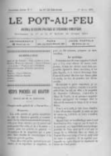 Le Pot-au-feu: journal de cuisine pratique et d'economie domestique. 1895 An.3 No.7
