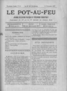 Le Pot-au-feu: journal de cuisine pratique et d'economie domestique. 1895 An.3 No.24