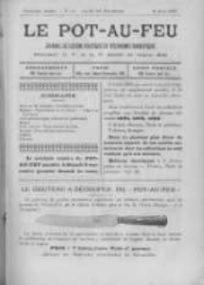 Le Pot-au-feu: journal de cuisine pratique et d'economie domestique. 1897 An.5 No.16