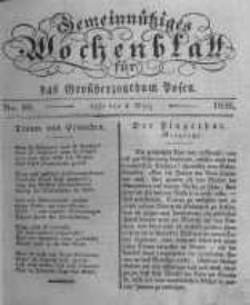 Gemeinn&uuml;tziges Wochenblatt f&uuml;r das Grossherzogthum Posen. 1836.03.04 No.10