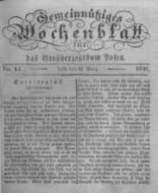 Gemeinnütziges Wochenblatt für das Grossherzogthum Posen. 1836.03.25 No.13