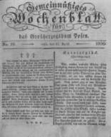 Gemeinn&uuml;tziges Wochenblatt f&uuml;r das Grossherzogthum Posen. 1836.04.15 No.16