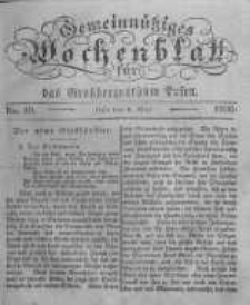 Gemeinn&uuml;tziges Wochenblatt f&uuml;r das Grossherzogthum Posen. 1836.05.06 No.19