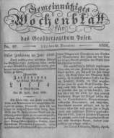 Gemeinn&uuml;tziges Wochenblatt f&uuml;r das Grossherzogthum Posen. 1836.11.25 No.48