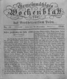 Gemeinn&uuml;tziges Wochenblatt f&uuml;r das Grossherzogthum Posen. 1836.12.16 No.51